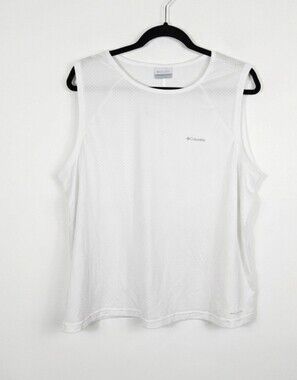 Columbia white tank
